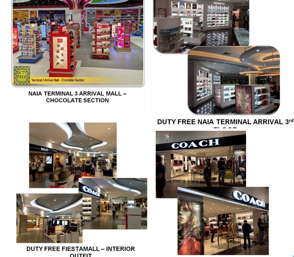 Airport retail and boutique fit-out work